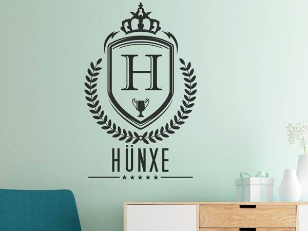 Wandtattoo Hünxe Wappen