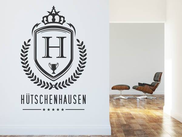 Wandtattoo Hütschenhausen Wappen