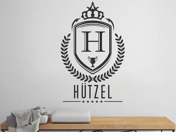 Wandtattoo Hützel Wappen