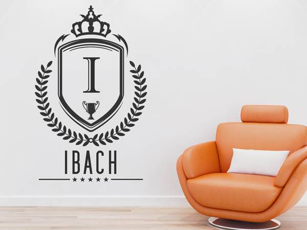 Wandtattoo Ibach Wappen
