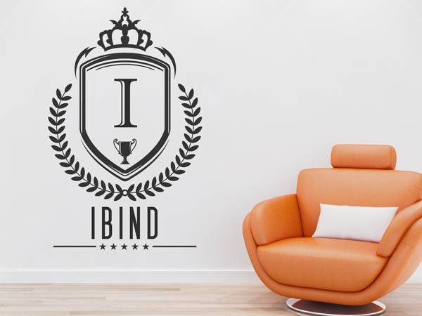 Wandtattoo Ibind Wappen