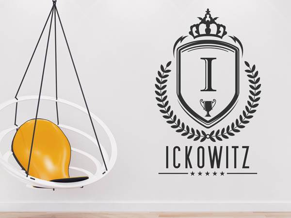 Wandtattoo Ickowitz Wappen