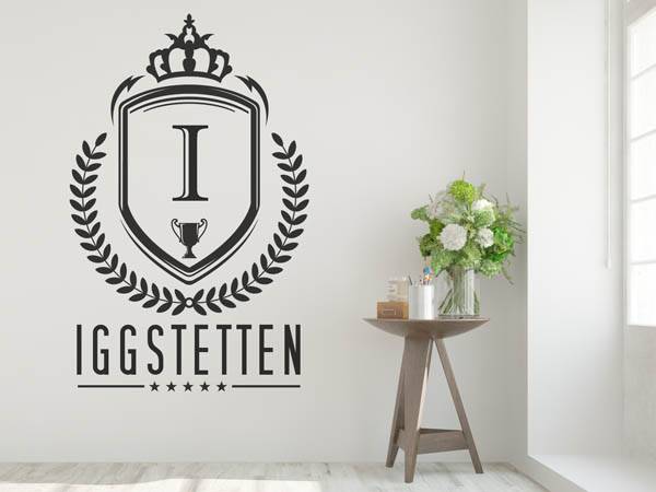 Wandtattoo Iggstetten Wappen