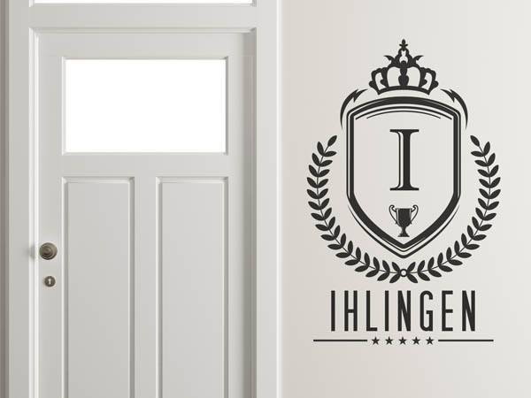 Wandtattoo Ihlingen Wappen