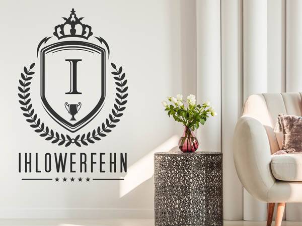 Wandtattoo Ihlowerfehn Wappen