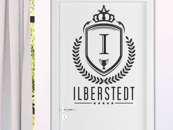 Wandtattoo Ilberstedt Wappen