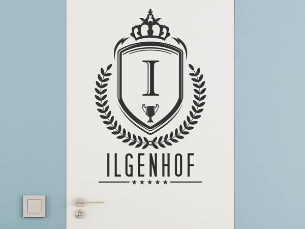 Wandtattoo Ilgenhof Wappen