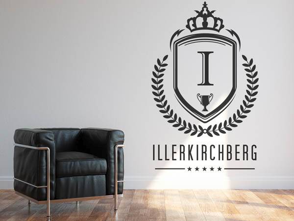 Wandtattoo Illerkirchberg Wappen