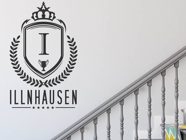 Wandtattoo Illnhausen Wappen