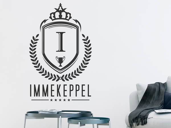 Wandtattoo Immekeppel Wappen