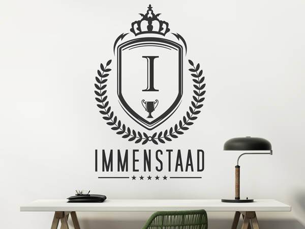 Wandtattoo Immenstaad Wappen