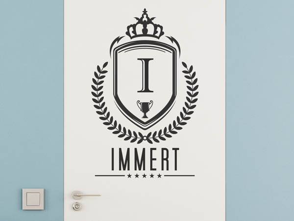 Wandtattoo Immert Wappen