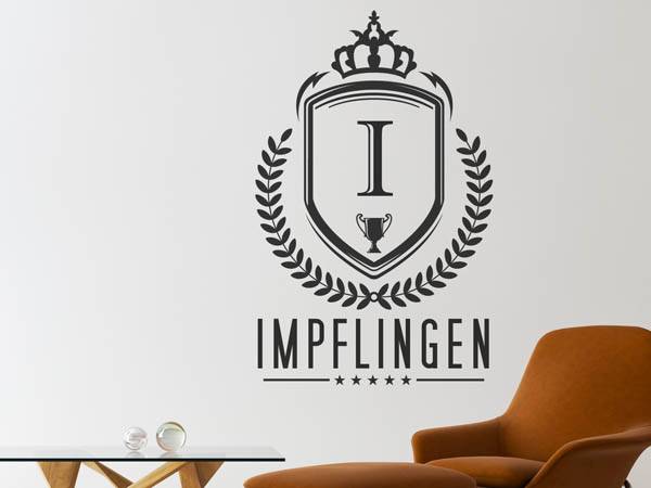 Wandtattoo Impflingen Wappen