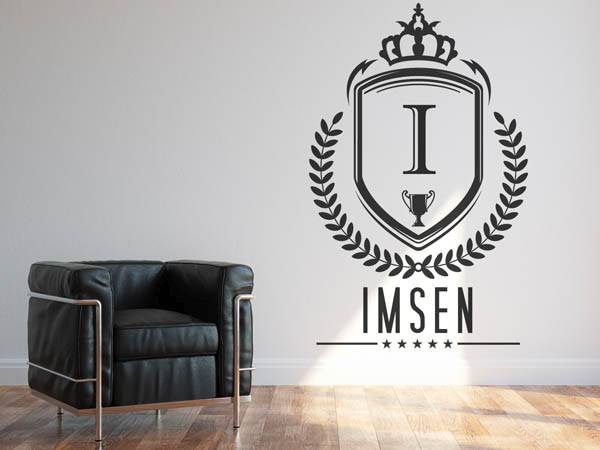 Wandtattoo Imsen Wappen