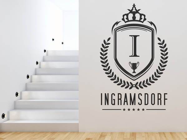 Wandtattoo Ingramsdorf Wappen