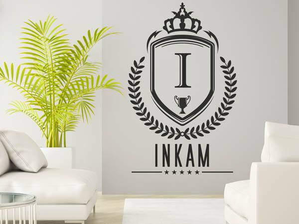 Wandtattoo Inkam Wappen