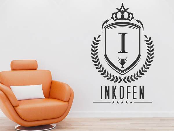Wandtattoo Inkofen Wappen