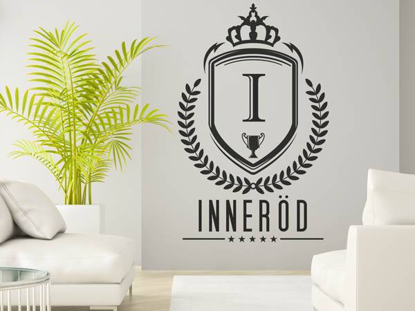 Wandtattoo Inneröd Wappen