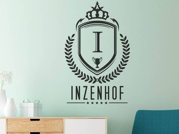 Wandtattoo Inzenhof Wappen