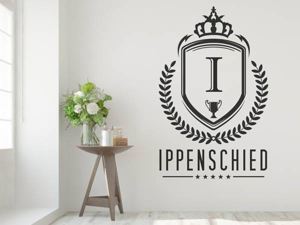 Wandtattoo Ippenschied Wappen