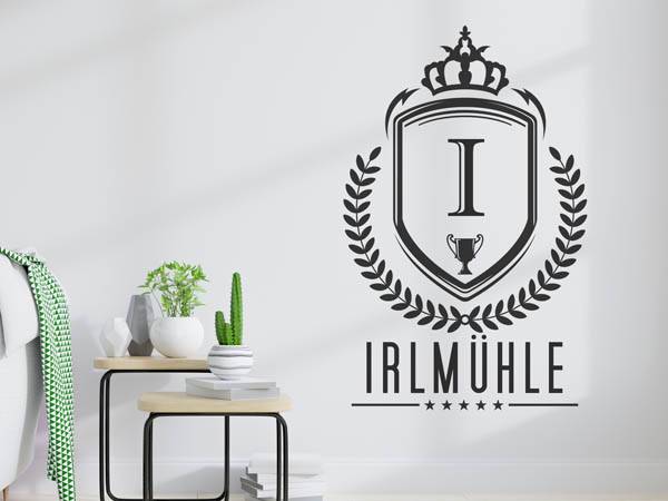 Wandtattoo Irlmühle Wappen