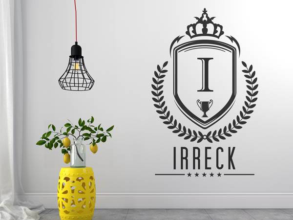 Wandtattoo Irreck Wappen