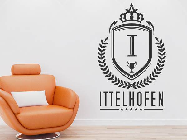 Wandtattoo Ittelhofen Wappen