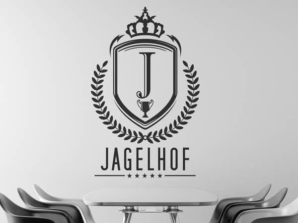 Wandtattoo Jagelhof Wappen