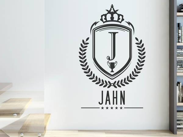 Wandtattoo Jahn Wappen