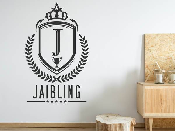 Wandtattoo Jaibling Wappen