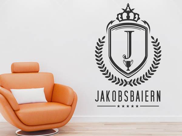 Wandtattoo Jakobsbaiern Wappen