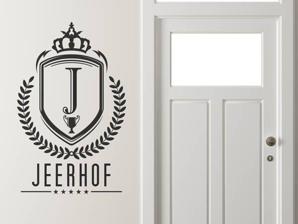 Wandtattoo Jeerhof Wappen