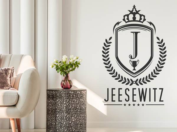 Wandtattoo Jeesewitz Wappen