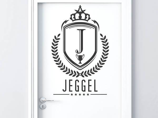 Wandtattoo Jeggel Wappen
