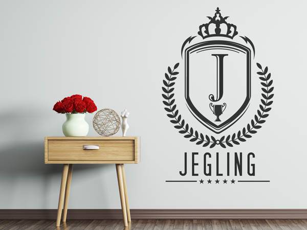 Wandtattoo Jegling Wappen