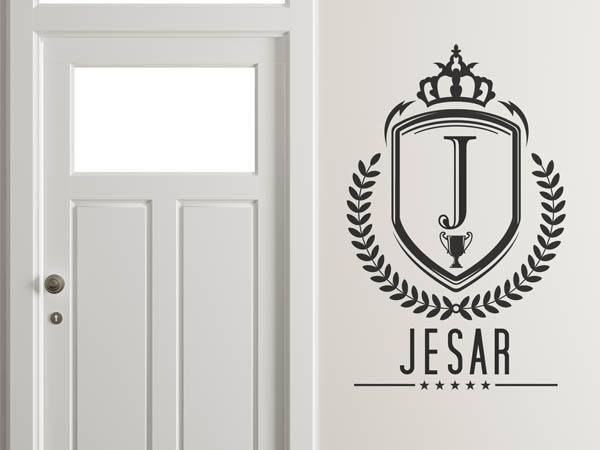 Wandtattoo Jesar Wappen