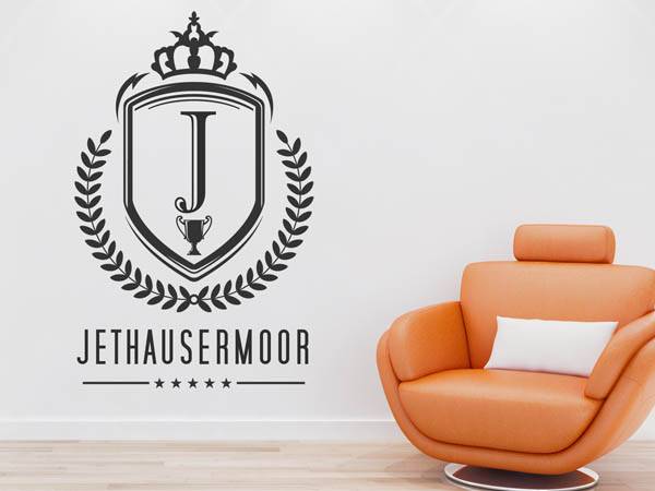 Wandtattoo Jethausermoor Wappen
