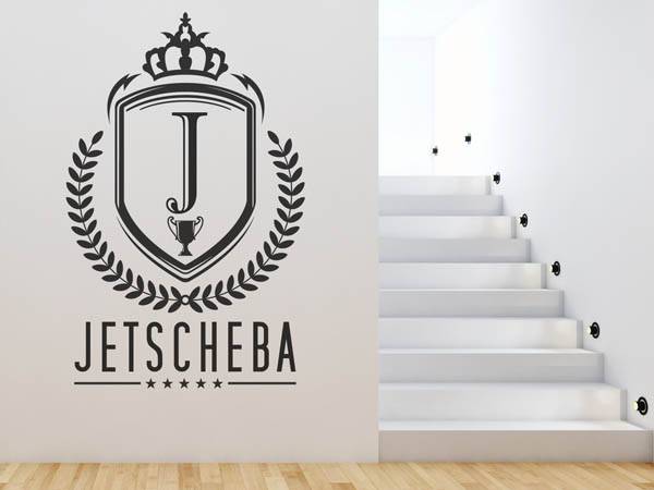 Wandtattoo Jetscheba Wappen