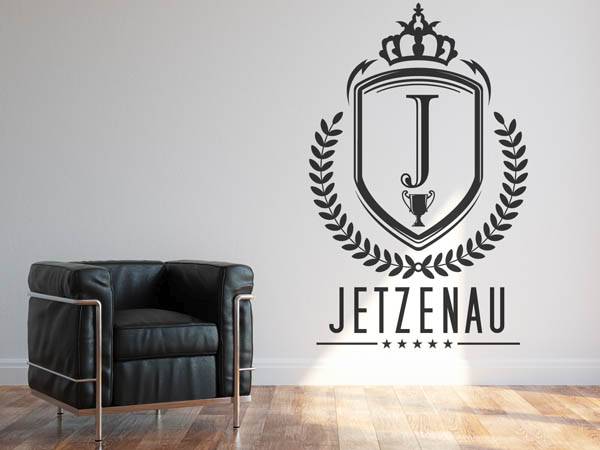 Wandtattoo Jetzenau Wappen