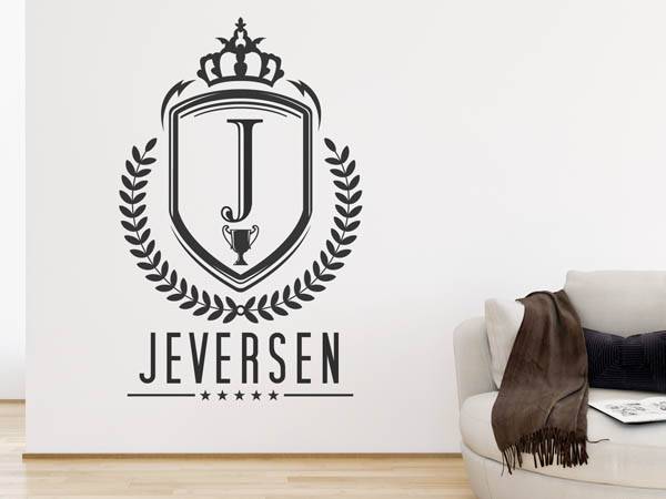 Wandtattoo Jeversen Wappen