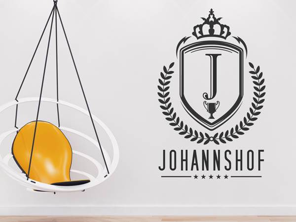 Wandtattoo Johannshof Wappen