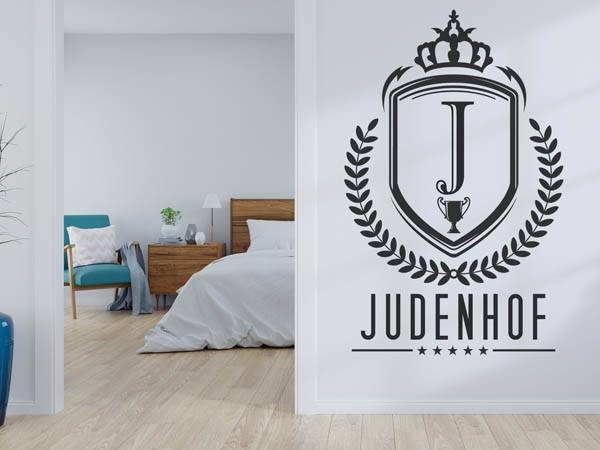 Wandtattoo Judenhof Wappen
