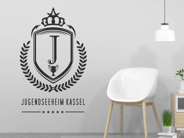 Wandtattoo Jugendseeheim Kassel Wappen