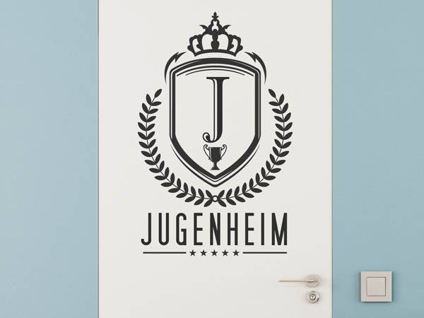 Wandtattoo Jugenheim Wappen