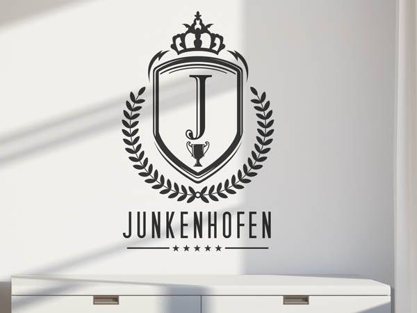 Wandtattoo Junkenhofen Wappen