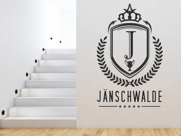 Wandtattoo Jänschwalde Wappen