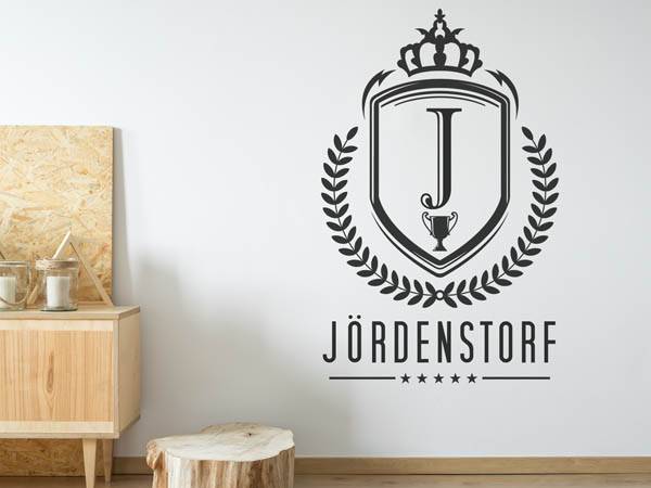 Wandtattoo Jördenstorf Wappen