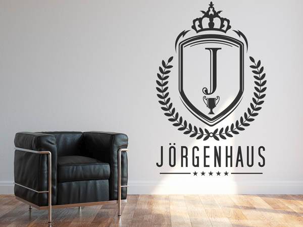 Wandtattoo Jörgenhaus Wappen