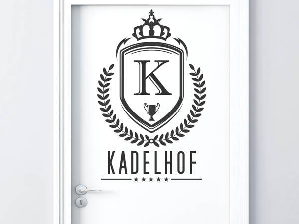 Wandtattoo Kadelhof Wappen