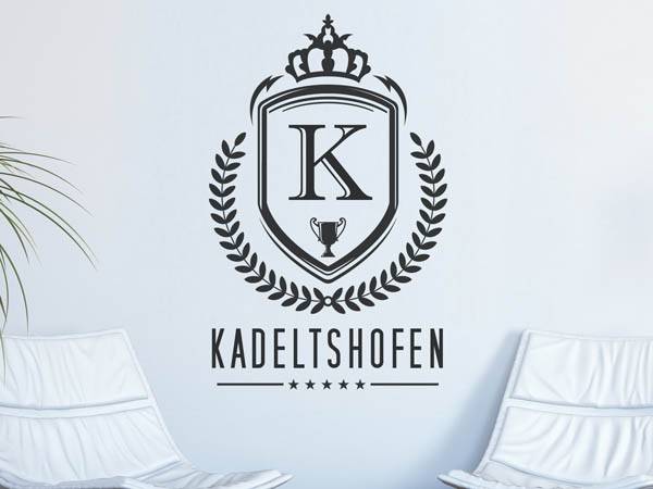 Wandtattoo Kadeltshofen Wappen